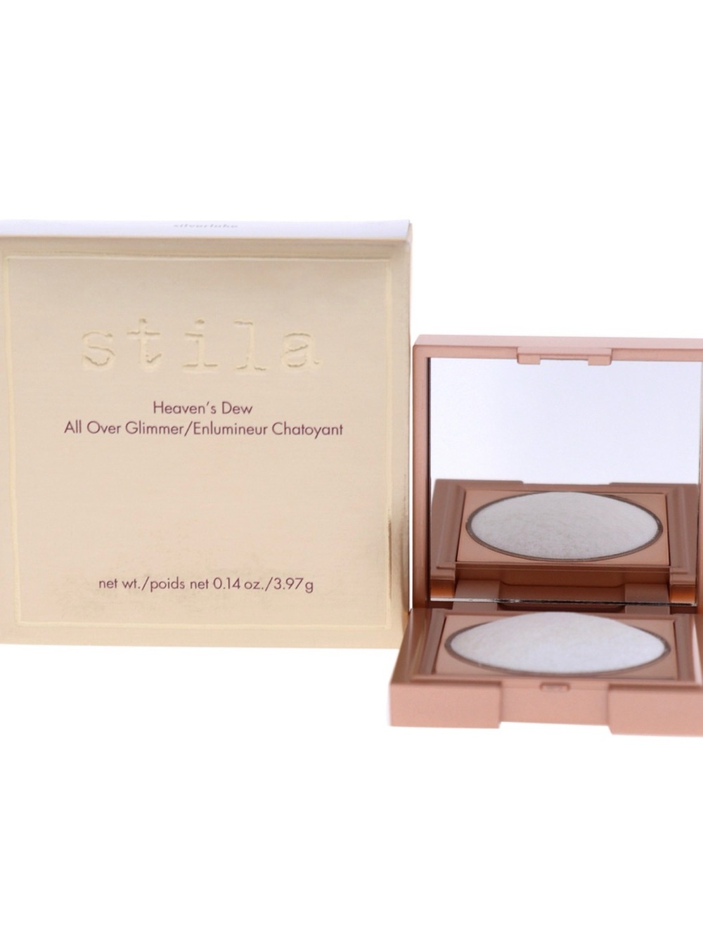 NWT Stila Heaven's Dew All Over Glimmer Highlighter - Silverlake